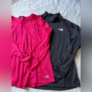 The North Face | Women’s Long Sleeve Shirt and Pullover Bundle | XL